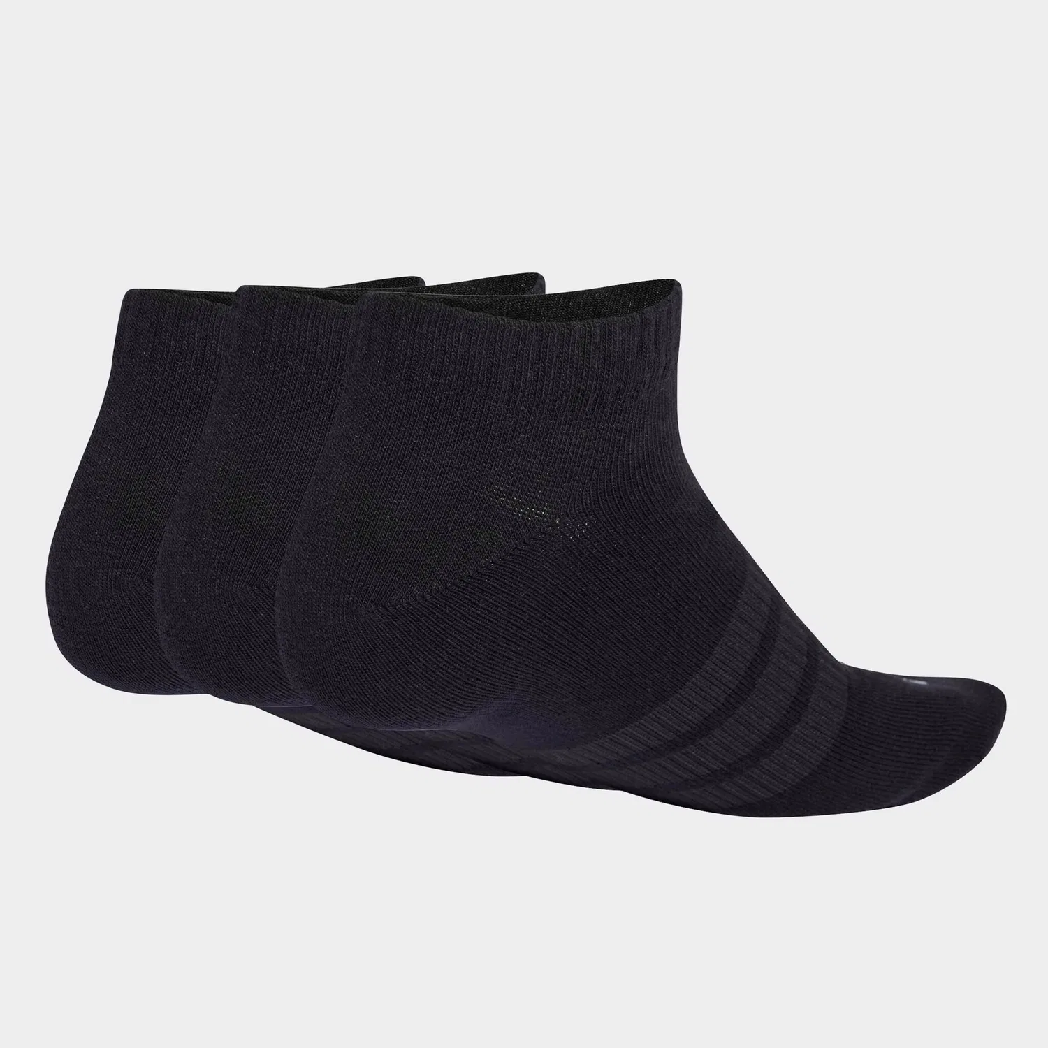 Женские спортивные носки с поддержкой свода стопы Adidas Performance, Black/Black/White — фото 2