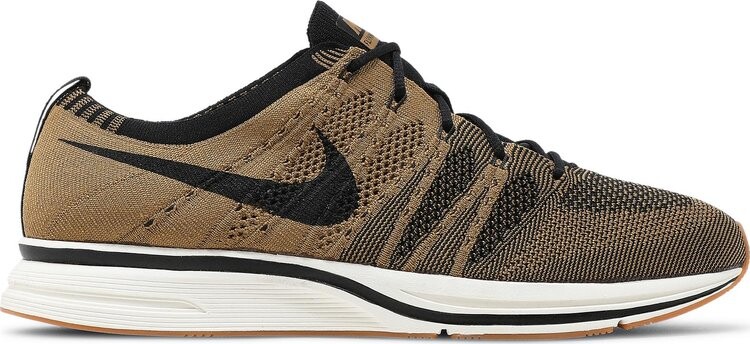 

Кроссовки Nike Flyknit Trainer 'Golden Beige', коричневый