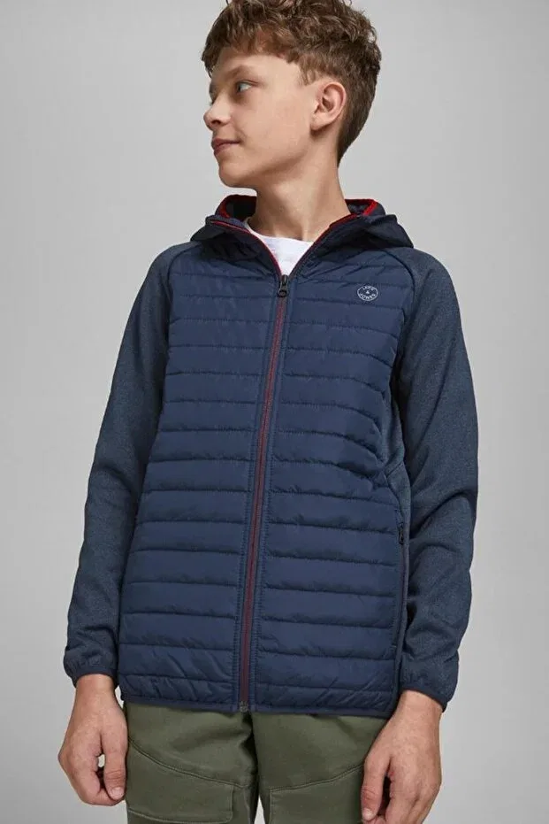 Детское пальто для девочек с принтом Jack & Jones, Navy Blue