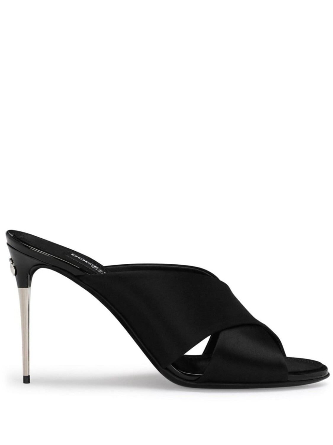 

Dolce & Gabbana мюли на шпильке, черный