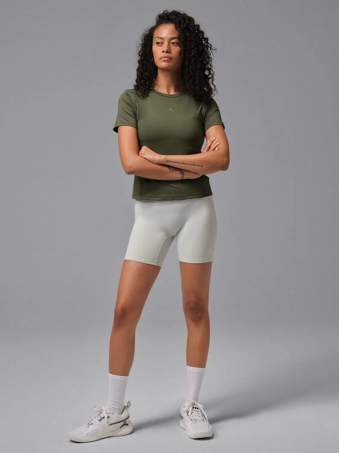 Футболка спортивная Jordan Sport Essentials Dri-FIT, зеленый — фото 4