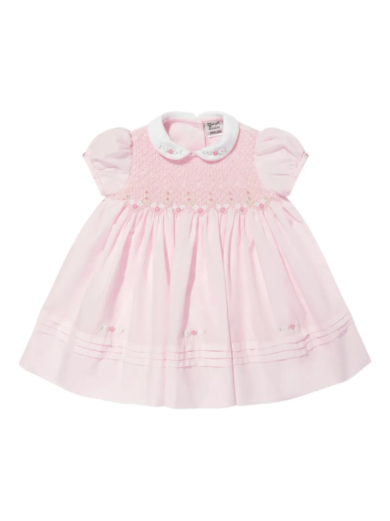 

Платье с цветочной вышивкой sarah louise kids, розовый