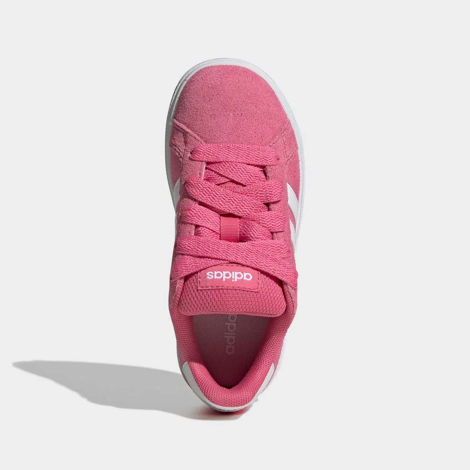 Детские кроссовки с дизайном от Campus 00 Adidas Sportswear, Pink Fusion/Ftwr White/Gum10 — фото 4