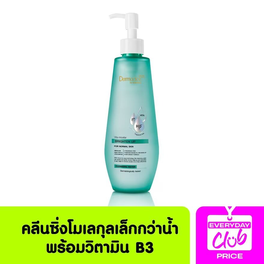 

Dermaction Plus by Watsons Dermaction Plus By Watsons Vita-Мицеллярная очищающая вода Brighten Up 250 мл, White