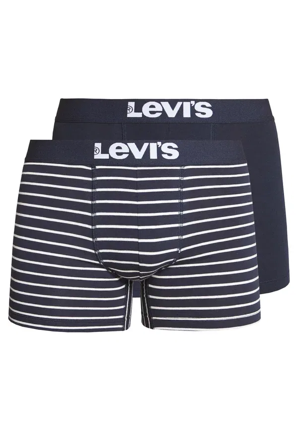 Боксеры в винтажную полоску, комплект из 2 штук - боксерские трусы Levi'S, темно-синий — фото 4