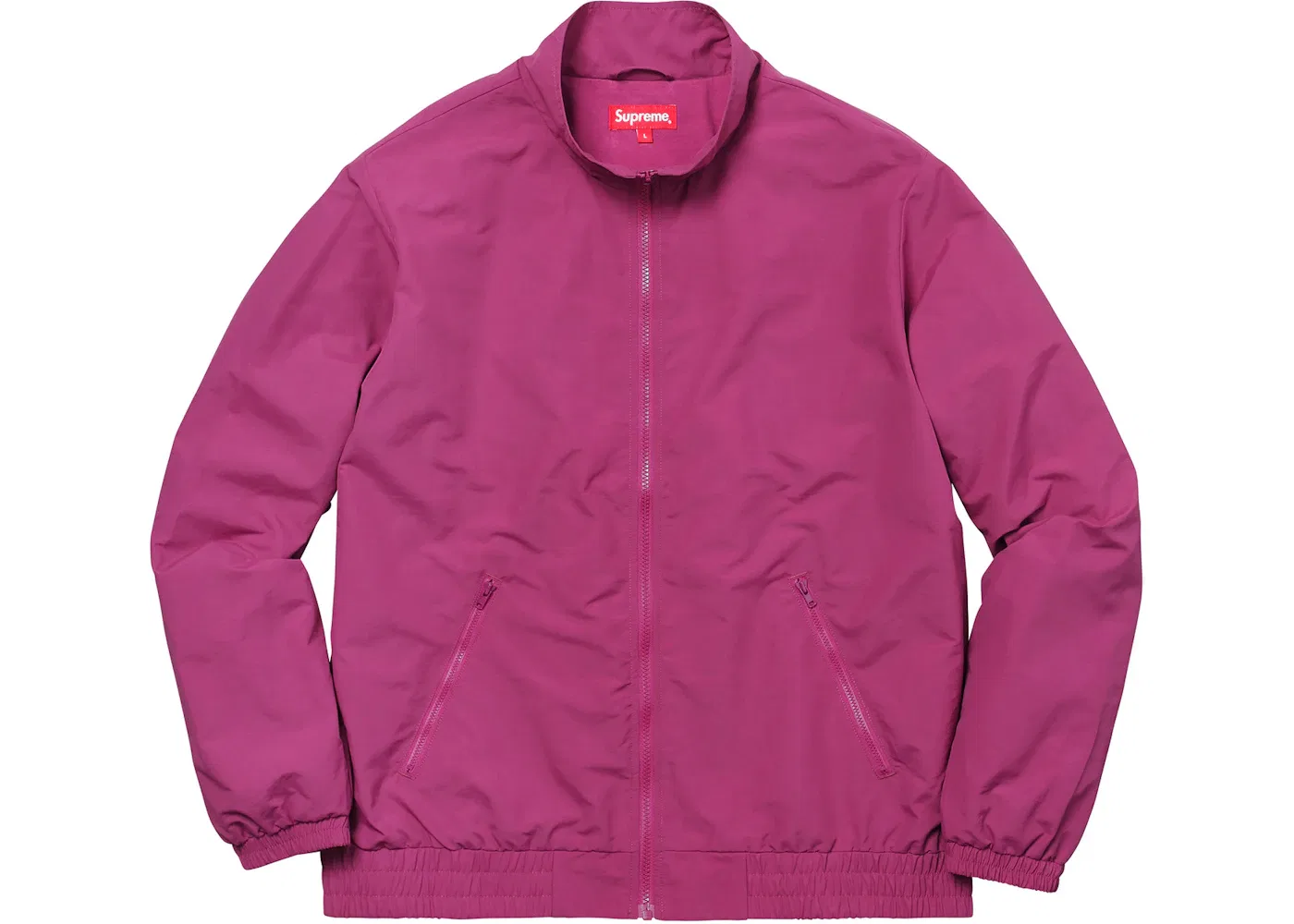 Мужская куртка на молнии с принтом Arc Track Jacket Supreme, пурпурный