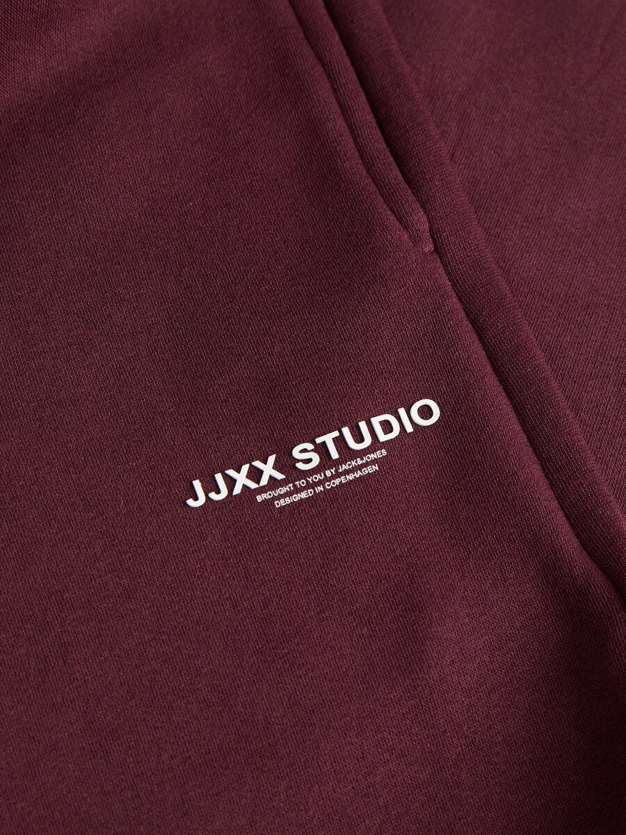 Свободные брюки JJXX 'JXSTUDIO VESTERBRO' винно-красного цвета — фото 4