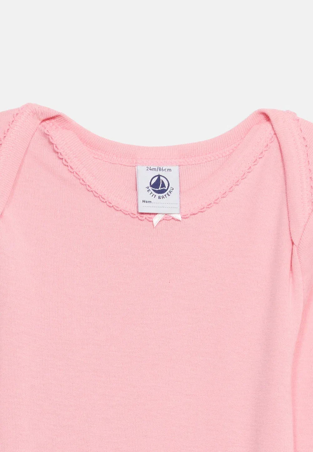 5 кубиков пресса - тело Petit Bateau, Pink — фото 4