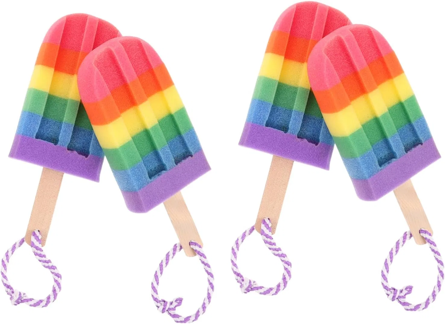 Набор бадесваммов для пилинга, TOYANDONA, 4 шт, 21.2x8x3 см