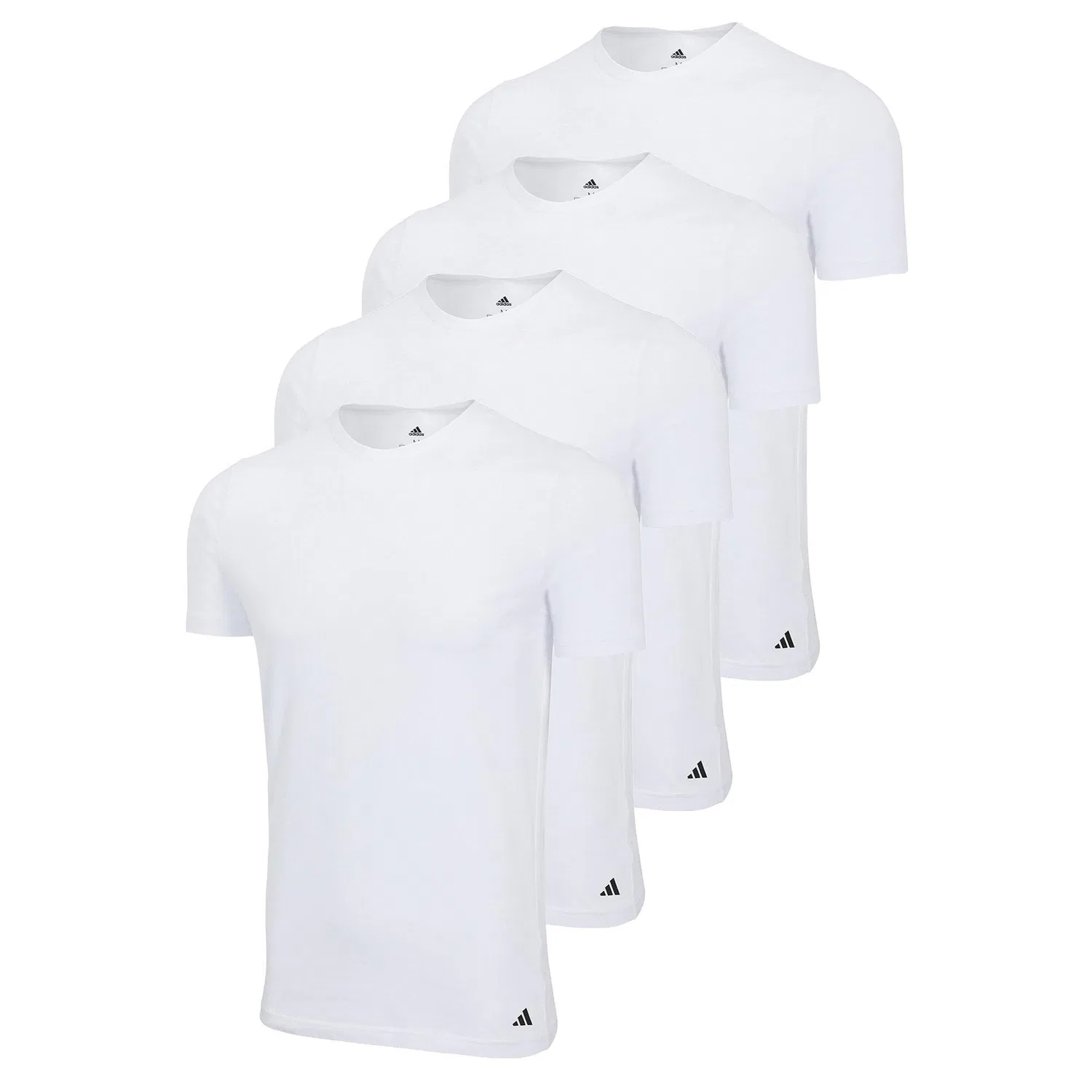 Мужская футболка с коротким рукавом Active Flex Cotton 4P Adidas, Weiss
