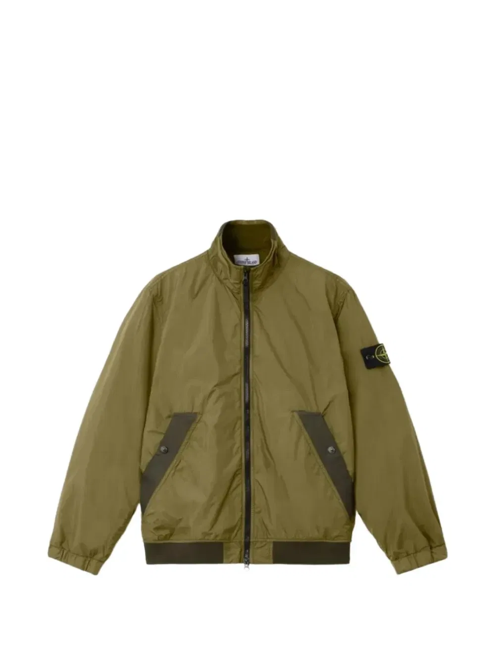 Куртка 4100111 Crinkle Reps NY Stone Island, зеленый