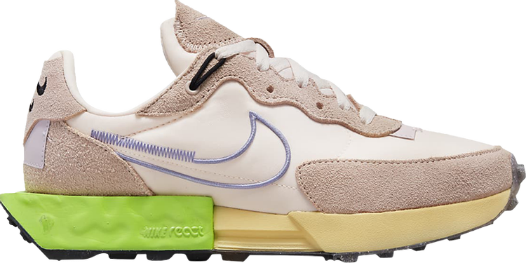 Кроссовки Nike Wmns Fontanka Waffle 'Pink Oxford Ghost Green', розовый - фото