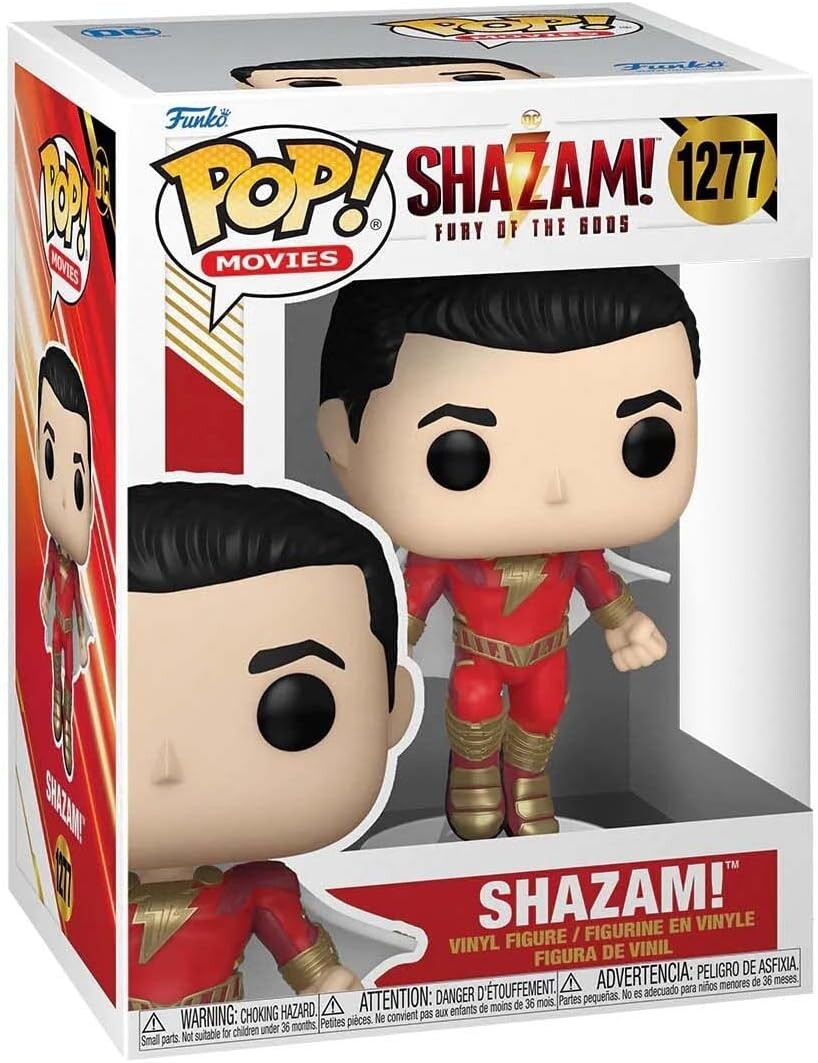 

Фигурка Funko Pop! Movies: Shazam! Fury of The Gods - Shazam with Chase (Styles May Vary)