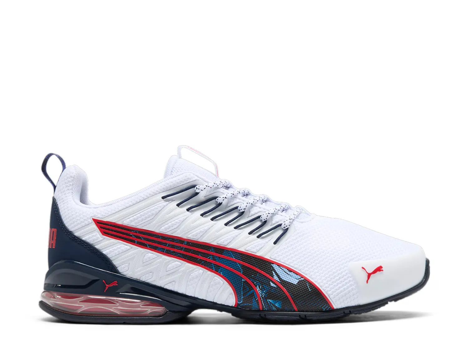 

Кроссовки Voltaic Evo Retrofuture Core Sneaker Puma, белый/красный/синий