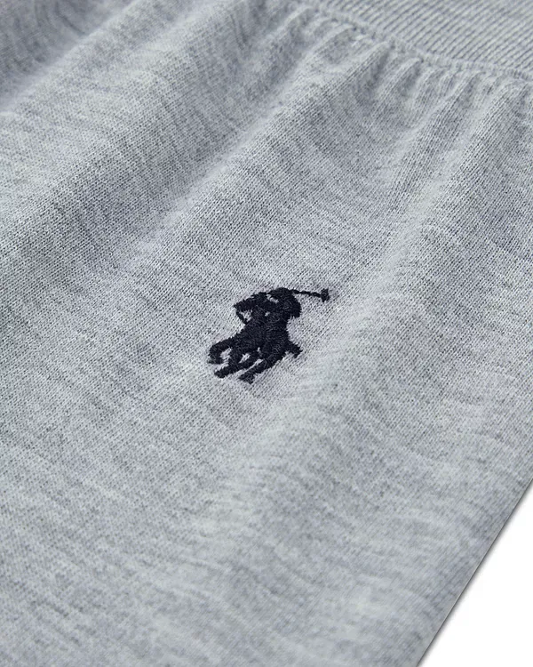 Детский комплект для сна для мальчиков с принтом Polo Ralph Lauren, Andover Heather — фото 4
