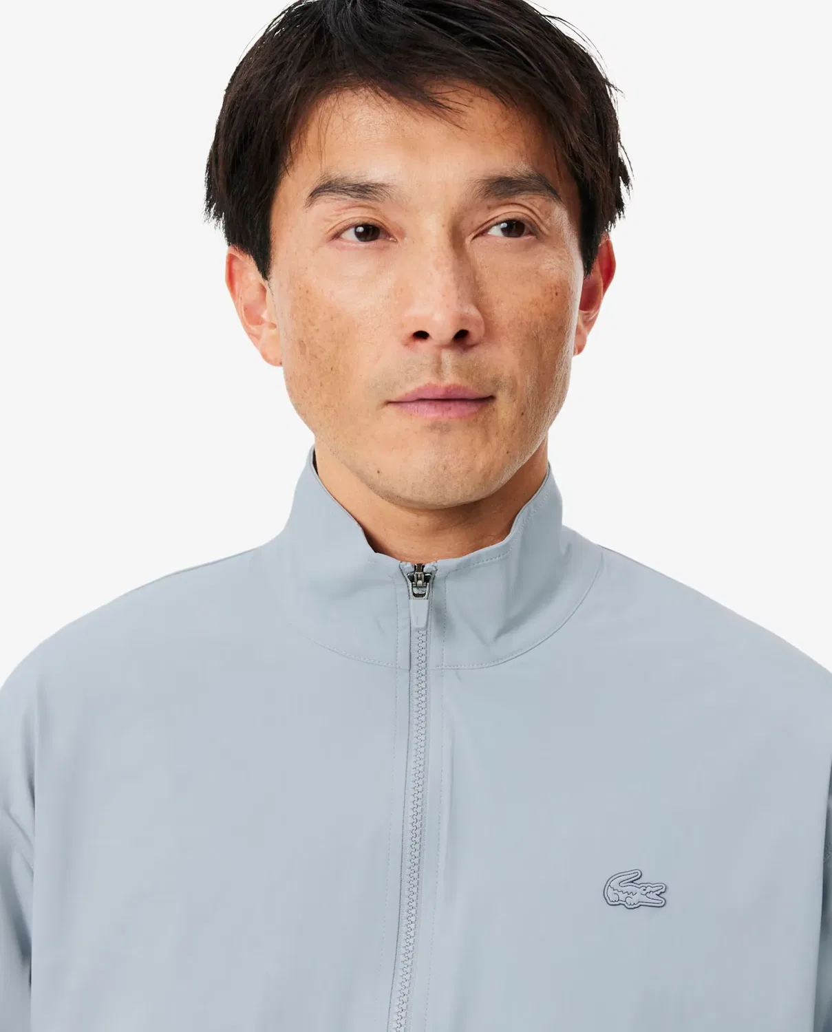 Толстовка мужская Lacoste SH9206-00, с молнией, Gris — фото 3