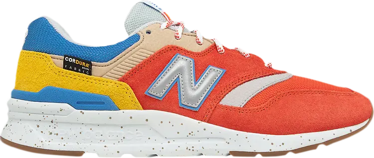 

Кроссовки New Balance 997H 'Energy Red Atomic Yellow', красный