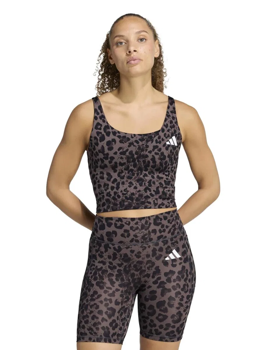 Спортивная футболка ADIDAS PERFORMANCE 'WE' коричневого, темно-коричневого цвета — фото 2