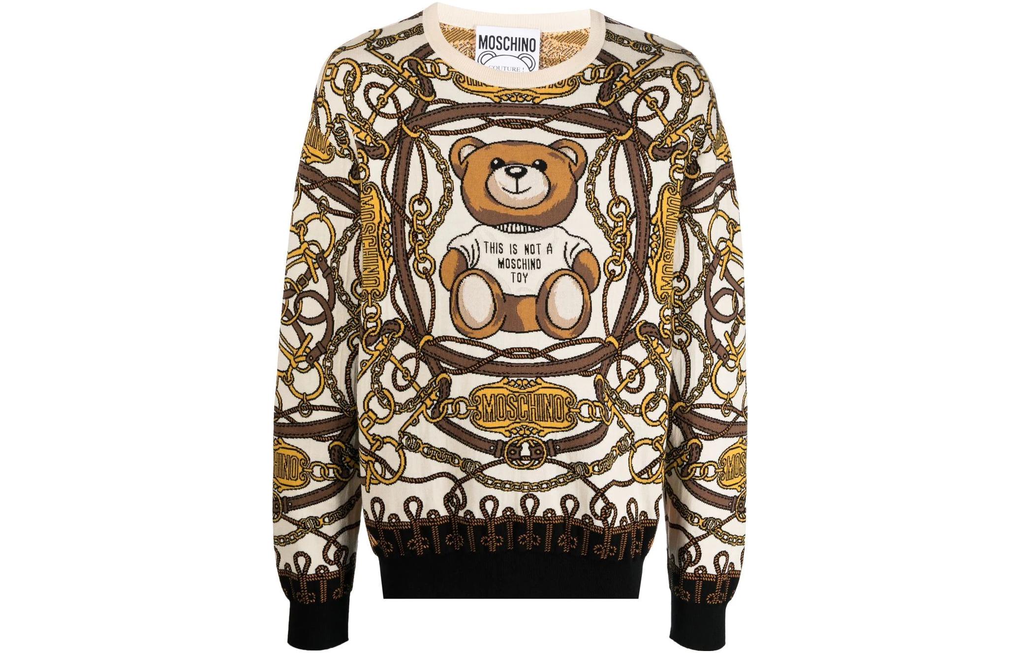 

Свитер мужской разноцветный MOSCHINO