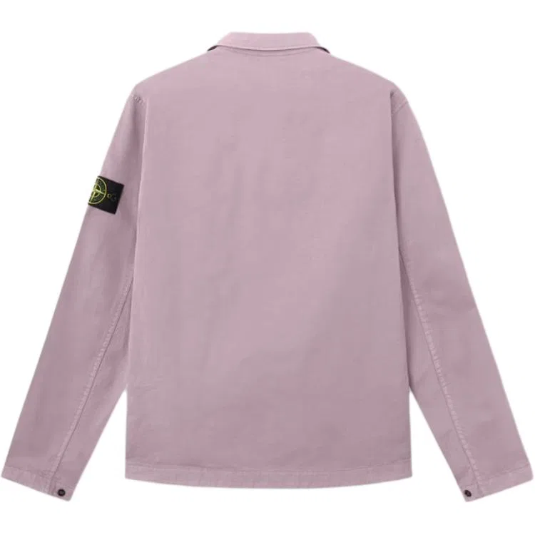 Мужская куртка с длинным рукавом STONE ISLAND, Purple Gray — фото 3