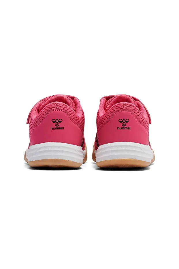 Детские туфли для девочек с принтом Multiplay Flex Vc Jr Hummel, Pink — фото 4