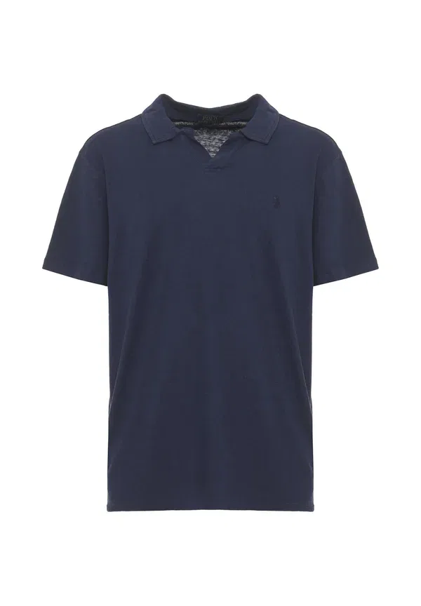 Поло из хлопка и льна Polo pony Polo Ralph Lauren, Blu, синий