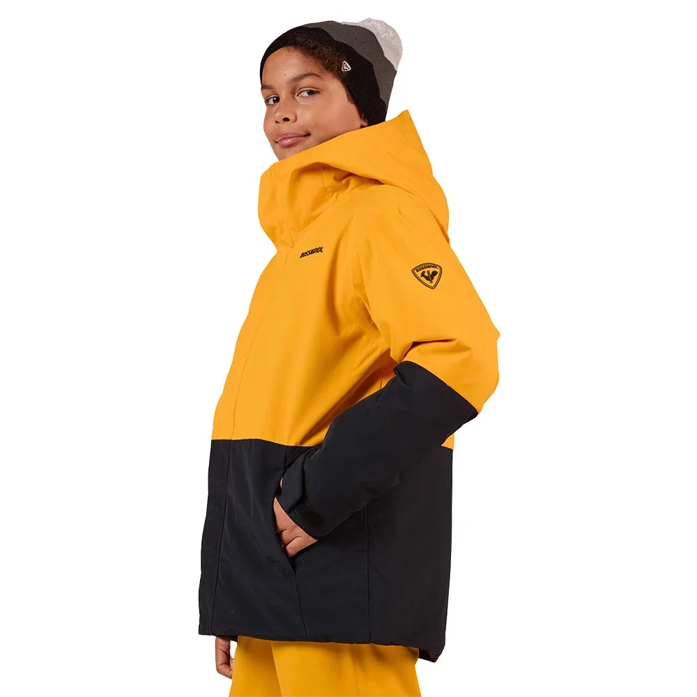 Детская утепленная лыжная куртка Outerlimits Rossignol, Saffron Yellow — фото 3