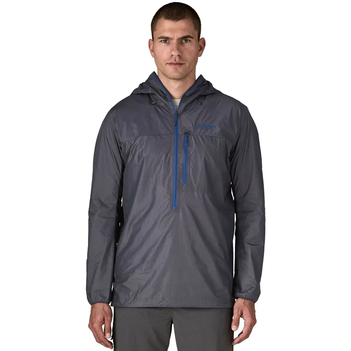 Мужская ветровка из рипстопа Houdini Rock Jacket Patagonia, Smolder Blue