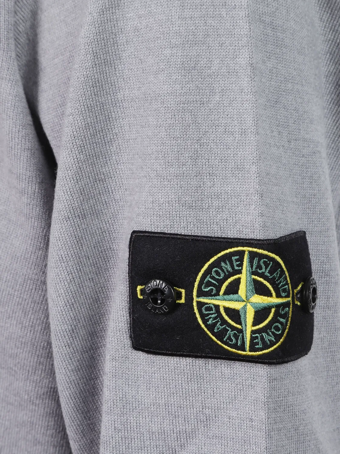 Легкий джемпер 5100025 из чистой шерсти RWS Stone Island, серый — фото 3