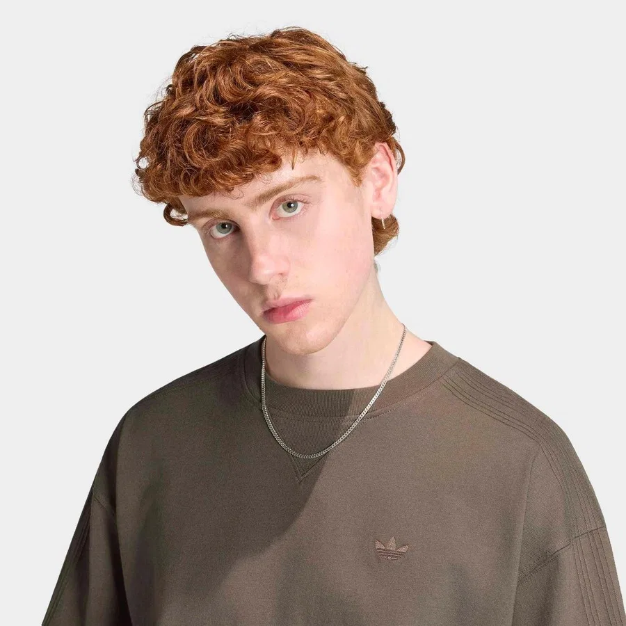 Футболка с коротким рукавом Premium Essentials adidas, Зеленый — фото 4