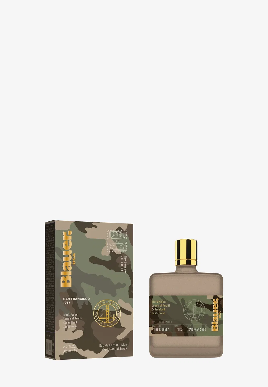 Blauer the travel Collection San Francisco 1967 edp man - парфюмированная вода Blauer Fragrances, 80 мл
