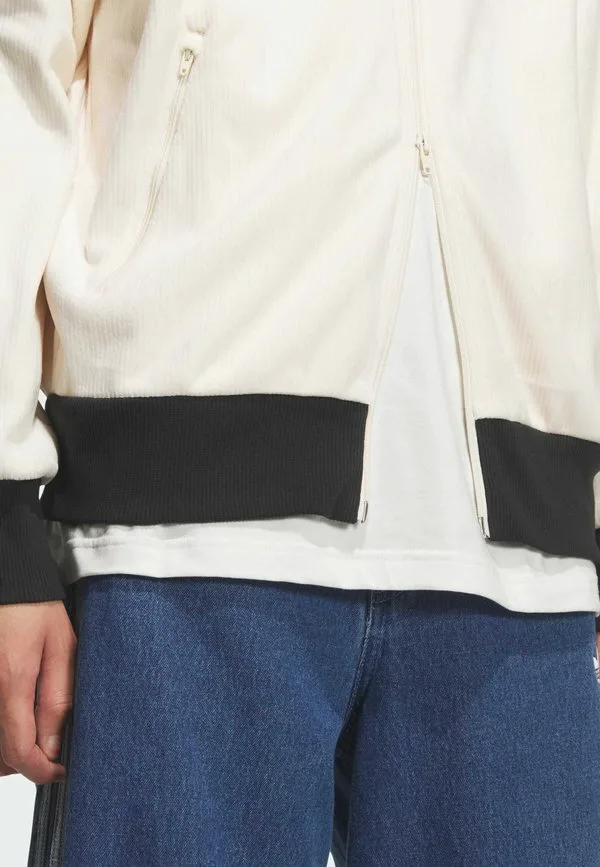Классическая спортивная тренировочная куртка Adidas Originals, White — фото 4