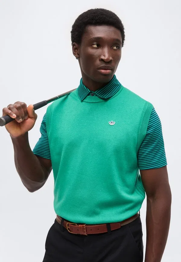 Джемпер-Жилет Adidas Golf Originals, Green — фото 4