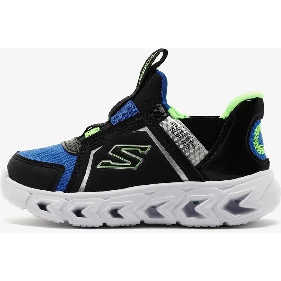 Детские спортивные кроссовки с подсветкой Lights Hypno 2.0-Brisk-Brights Skechers, Черный