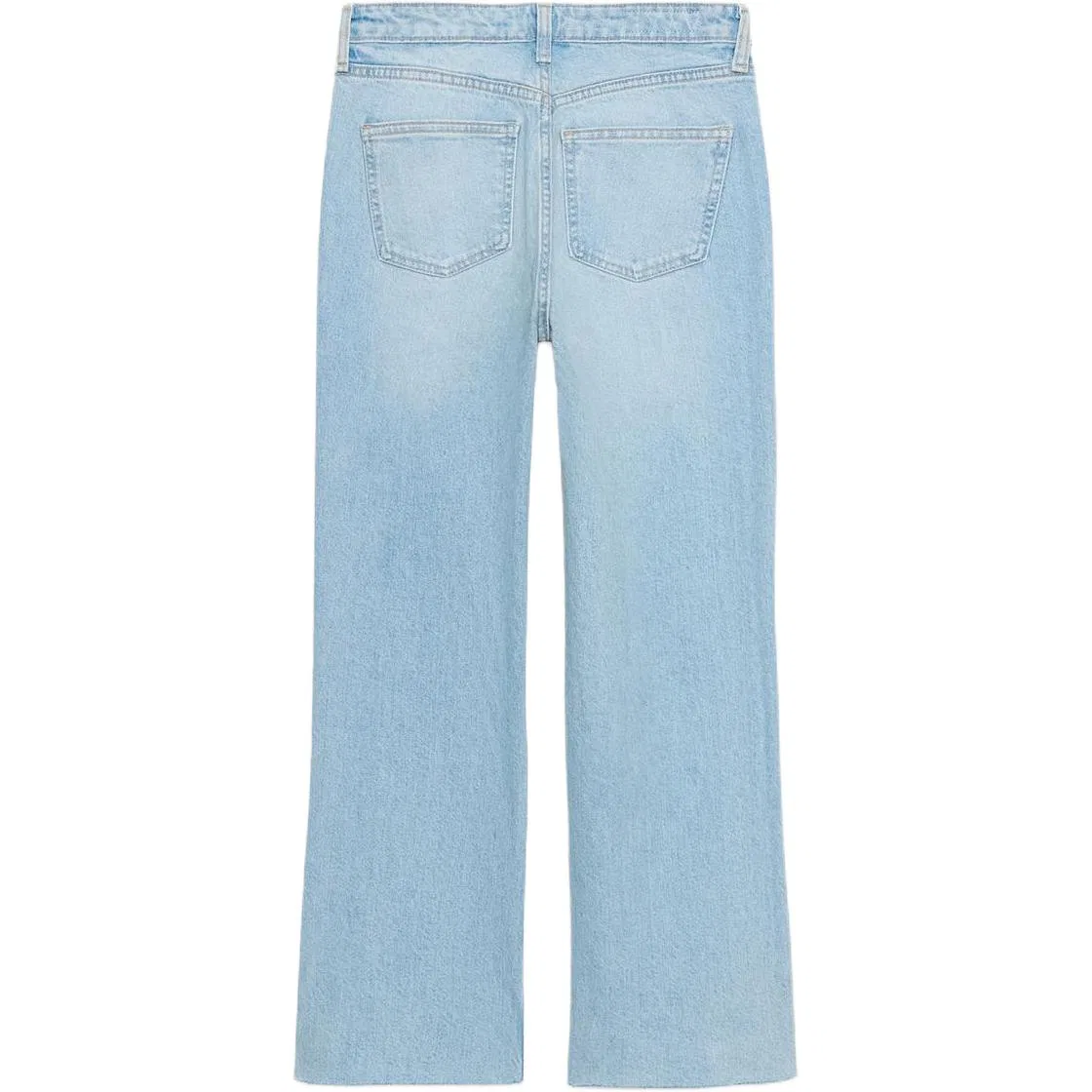 Женские джинсы клеш Light Blue ZARA, Светло-голубой — фото 3