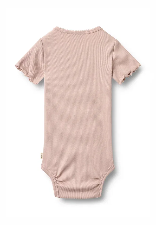 Комплект из 2 боди с коротким рукавом Maren Wheat, rose powder, розовый — фото 4