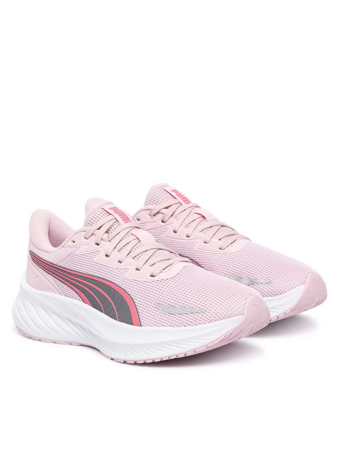 Кроссовки для бега для девочки Pounce Lite Jr Puma, светло-розовый — фото 2