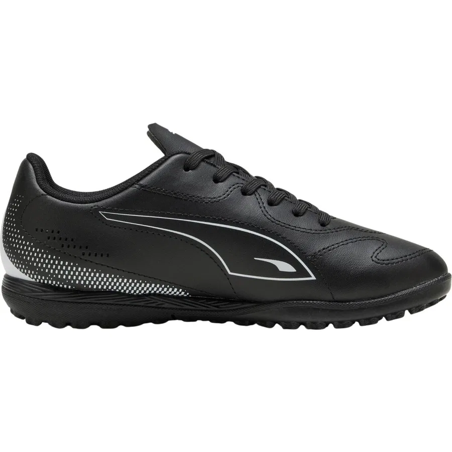 Детские спортивные кроссовки Puma Vitoria II TT JR, Черный — фото 4