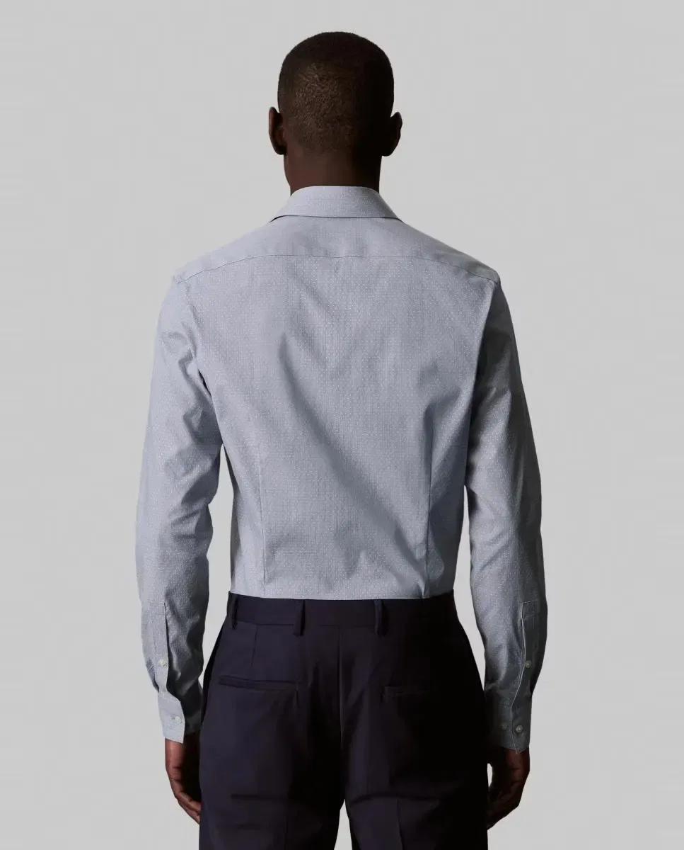 Мужская рубашка из технической ткани с длинным рукавом Calvin Klein, Azul Claro — фото 2