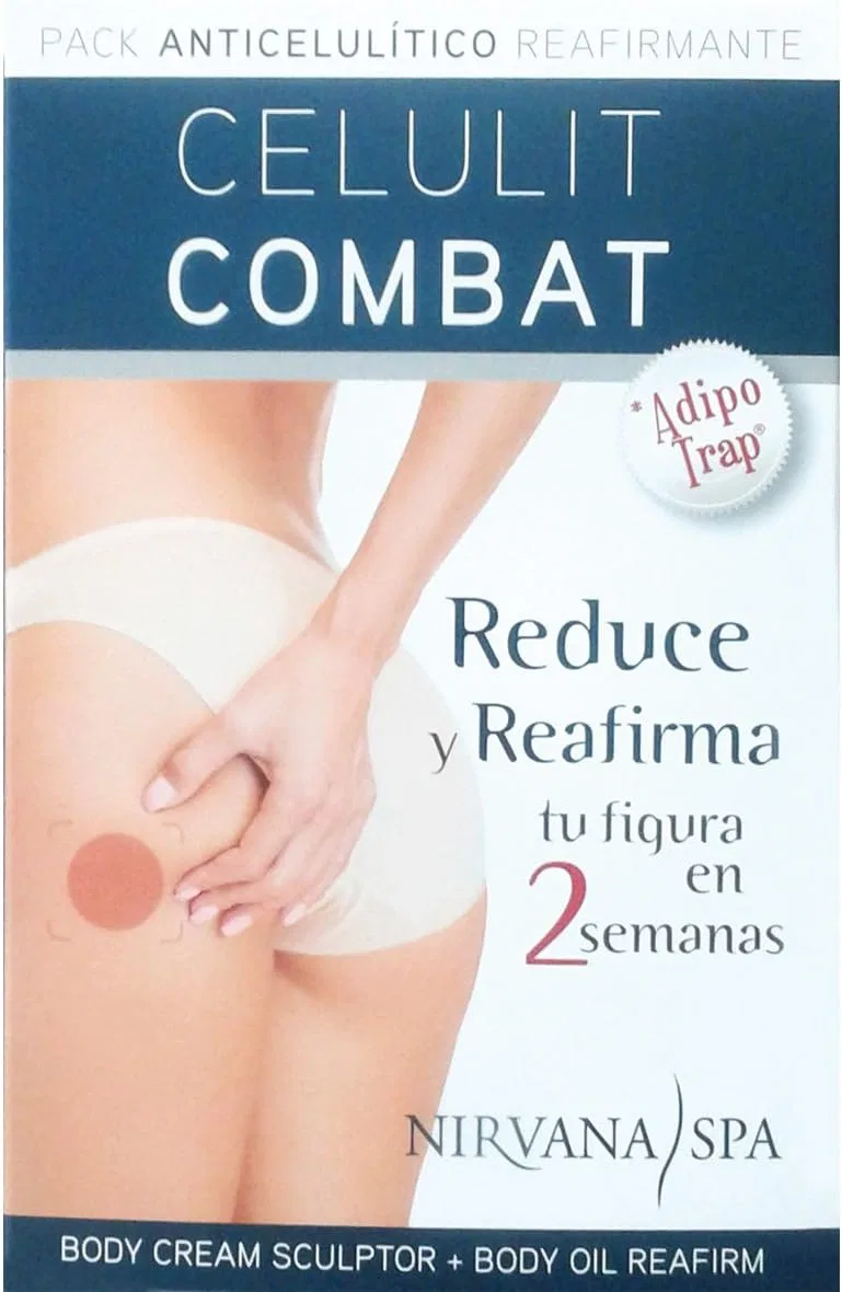 Антицеллюлитный набор Body Cream Sculptor 200 мл и Firming Oil 125 мл, NIRVANA SPA