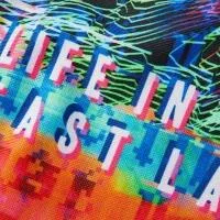 Детский цельный купальник для девочек с принтом Fast Lane Placem Speedo, Blau Anisgrun Ultraw — фото 2