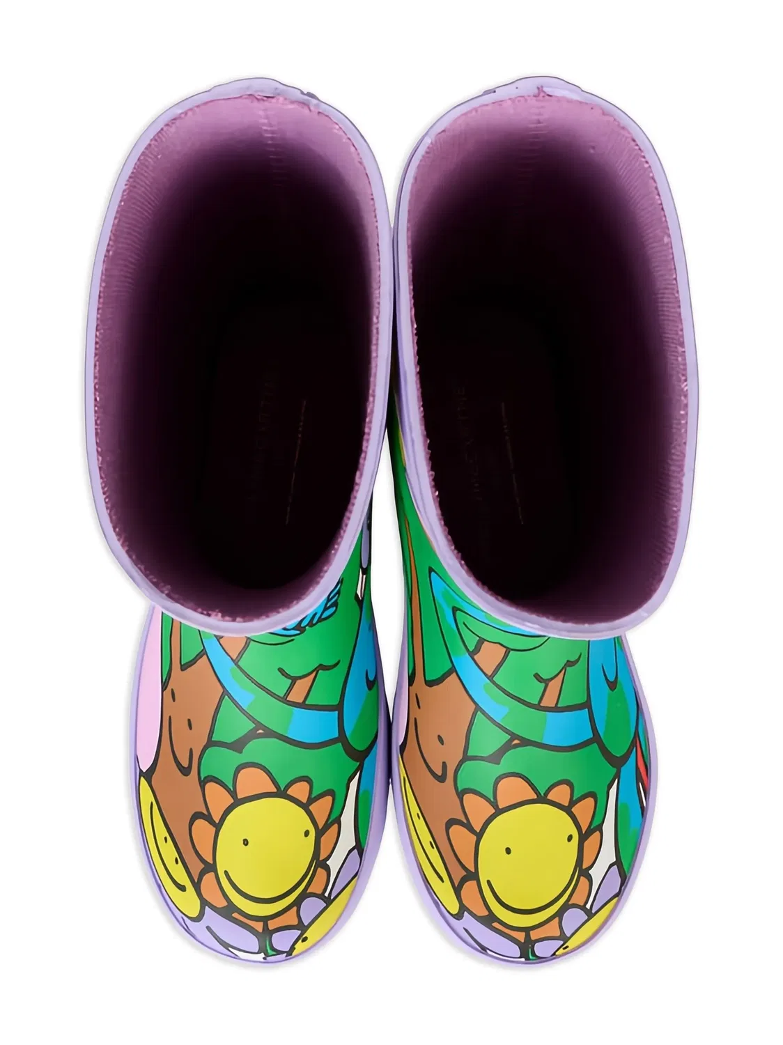 Сапоги Earth Friends от Stella McCartney, фиолетовый — фото 4