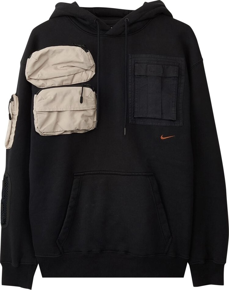 

Худи Cactus Jack by Travis Scott x Nike NRG AG Utility Hoodie 'Black', черный