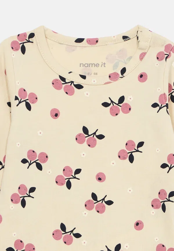 Комплект из 2 боди с принтом Unicorn Name It Beige/Pink, розовый/бежевый — фото 4