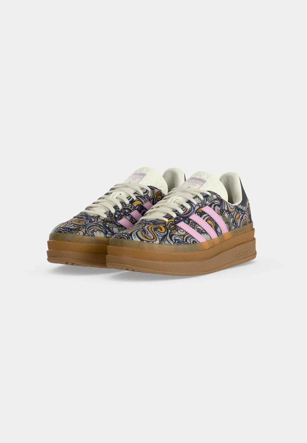 Gazelle bold - кроссовки Adidas Originals, Utility Black/Orchid Fusion — фото 3