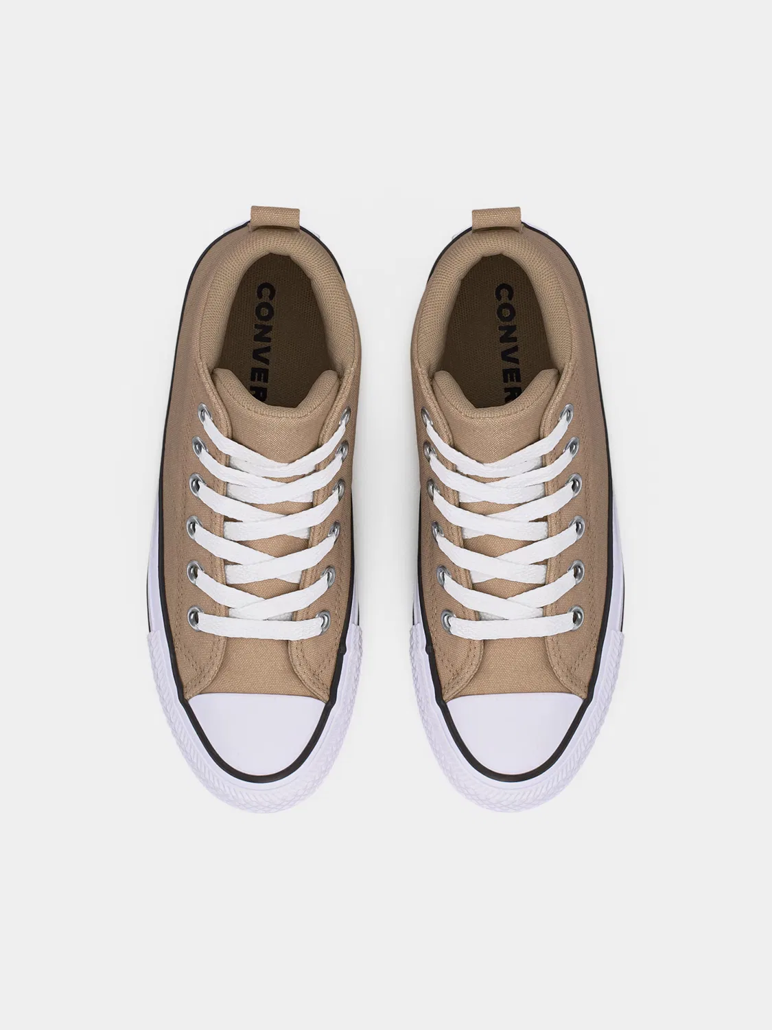 Кроссовки Converse MALDEN песочного цвета — фото 3