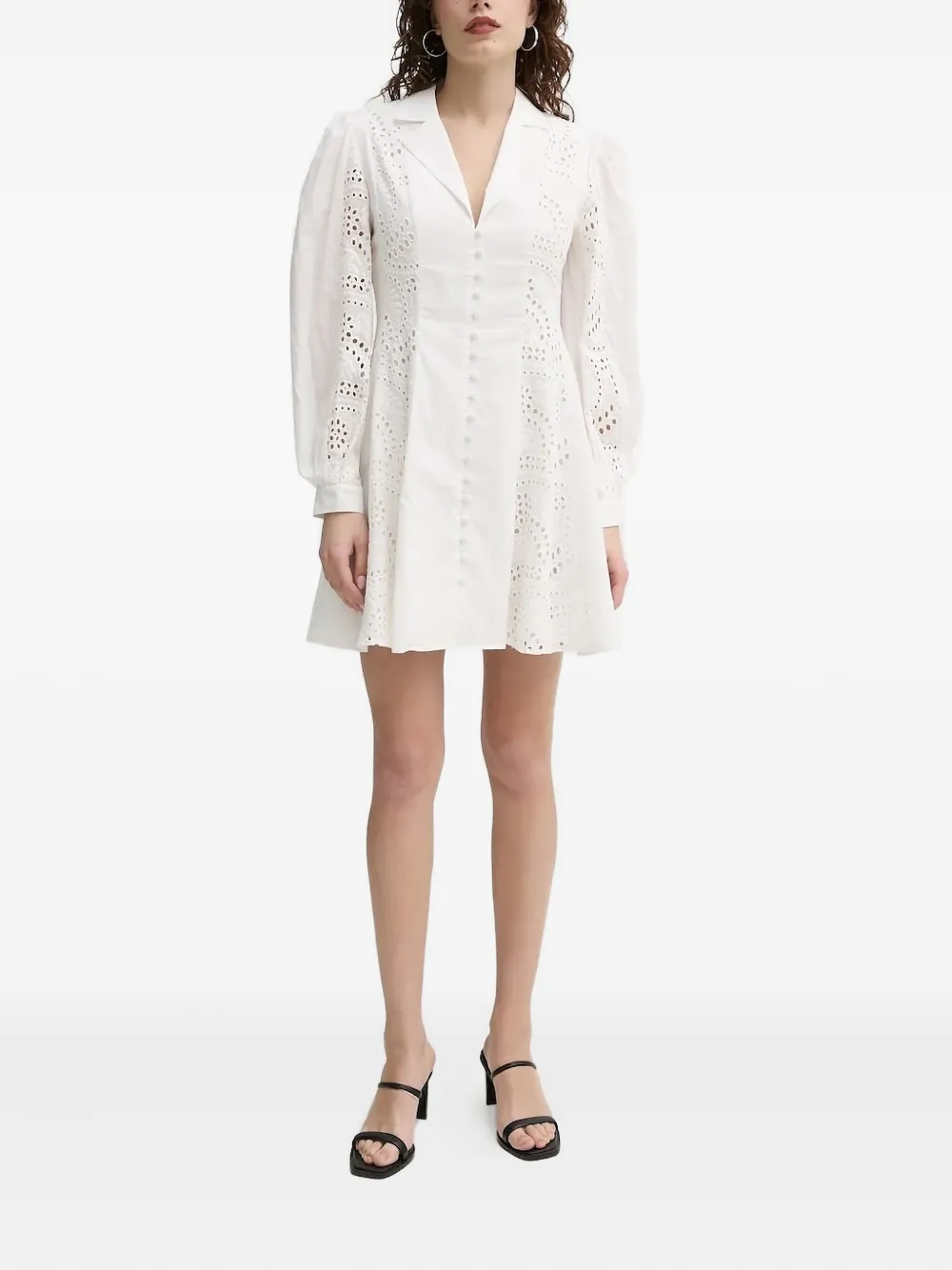 

Платье миди из хлопка Isabelle Blanche, белый