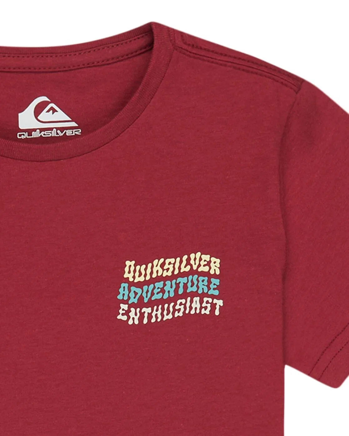 Детская футболка с принтом EV COSMIC CHARACTER Quiksilver, Rosenholzrot — фото 3