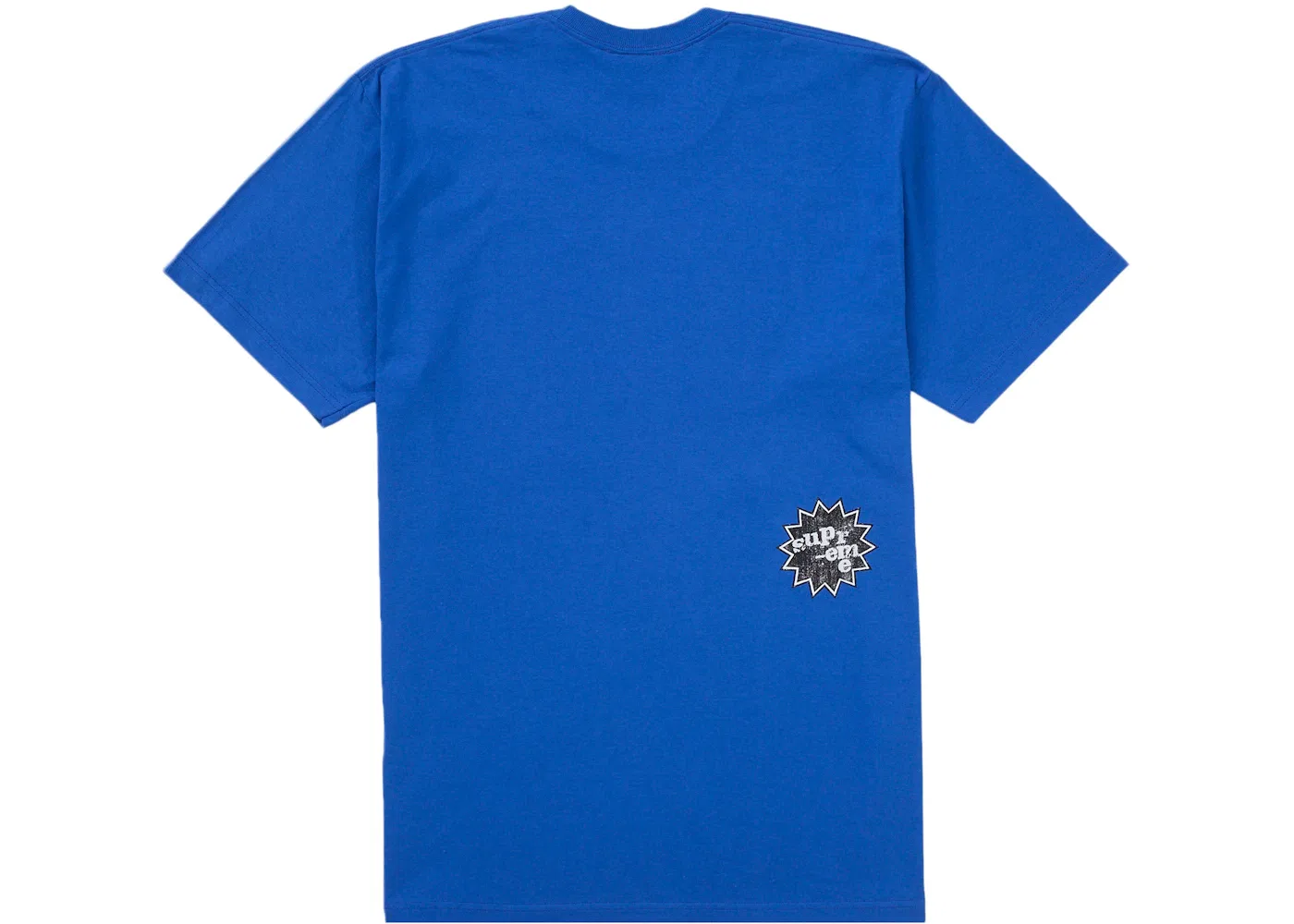 Мужская футболка с принтом Supreme God Save Us Tee Royal, Royal — фото 2