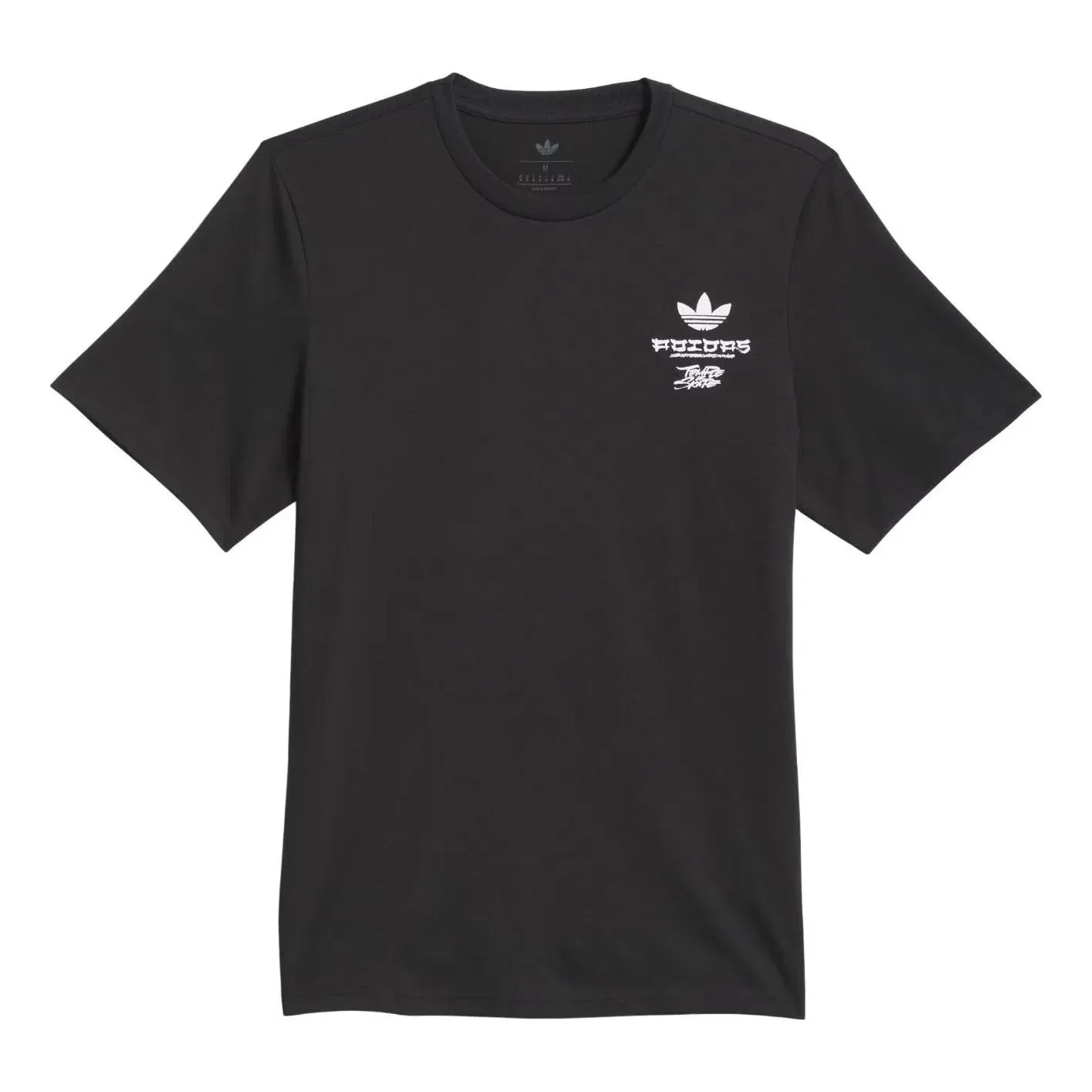 Мужская футболка для скейтбординга Skateboarding x Temple of Skate Crane T-Shirt Asia Sizing 'Black' adidas, черный